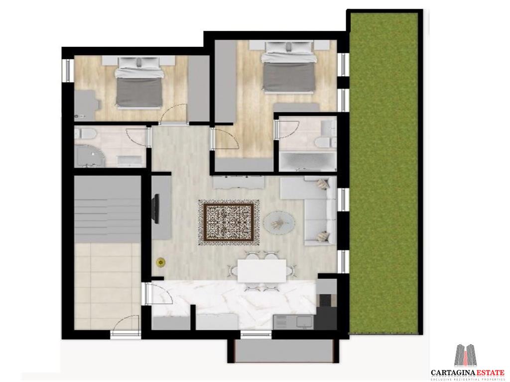 Apartament 3 camere  Pipera central (predare martie 2022)